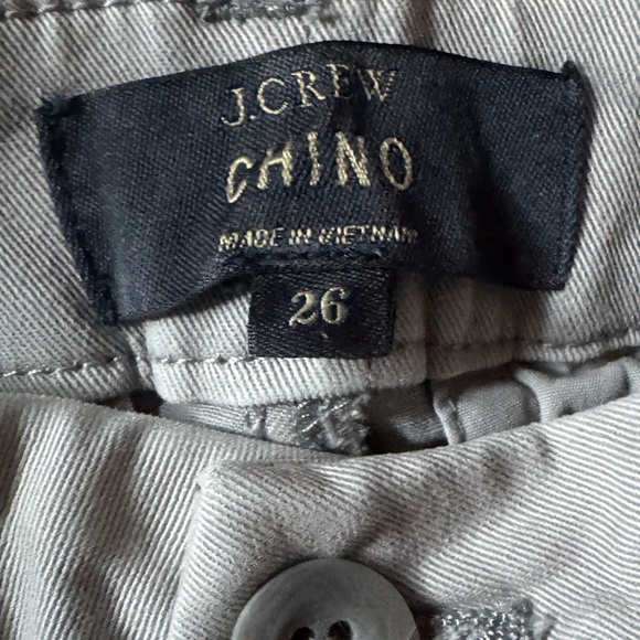 J. Crew Light Khaki Chinos Size 26 - Picture 3 of 5
